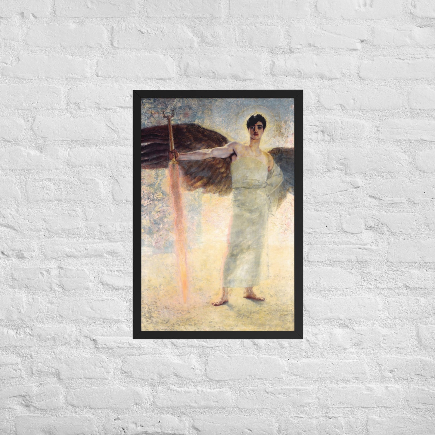 The Guardian of Paradise by Franz Von Stuck