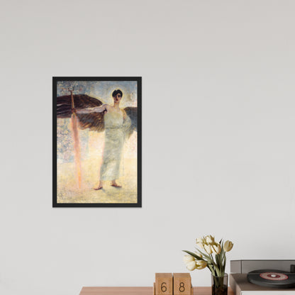 The Guardian of Paradise by Franz Von Stuck