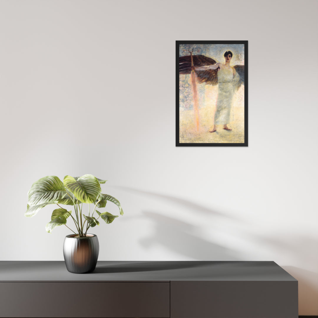 The Guardian of Paradise by Franz Von Stuck