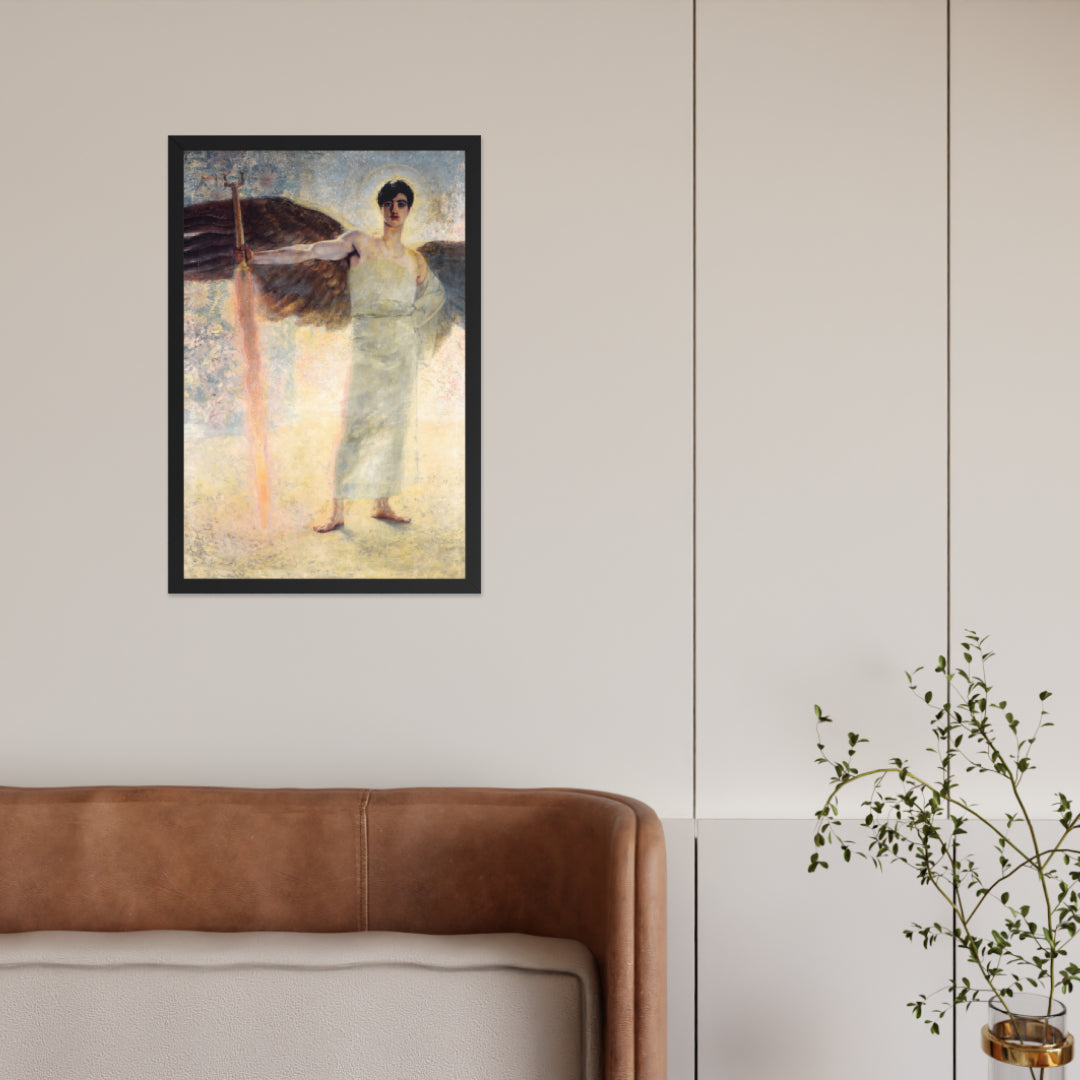 The Guardian of Paradise by Franz Von Stuck