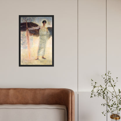 The Guardian of Paradise by Franz Von Stuck