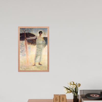 The Guardian of Paradise by Franz Von Stuck