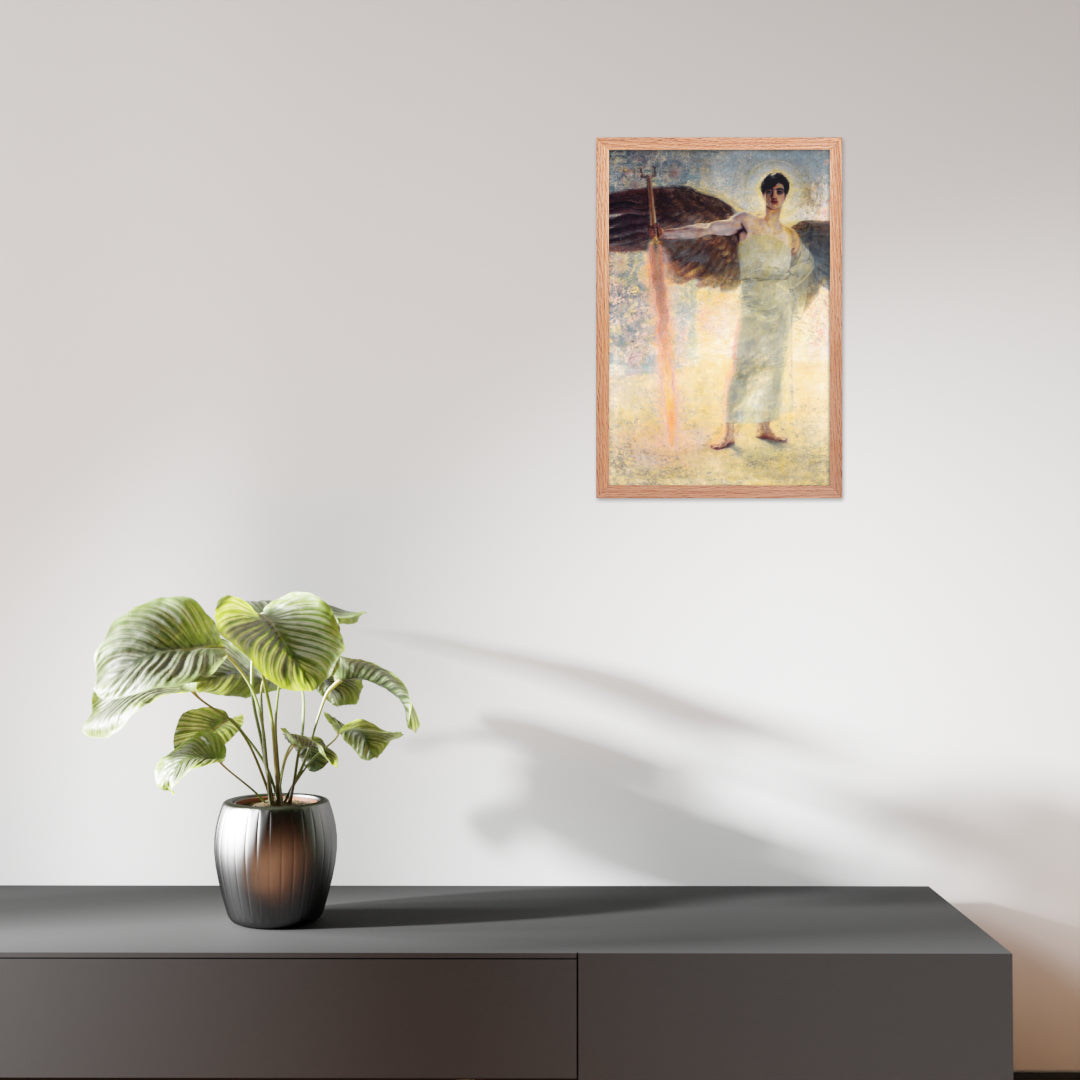 The Guardian of Paradise by Franz Von Stuck