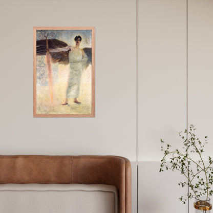 The Guardian of Paradise by Franz Von Stuck