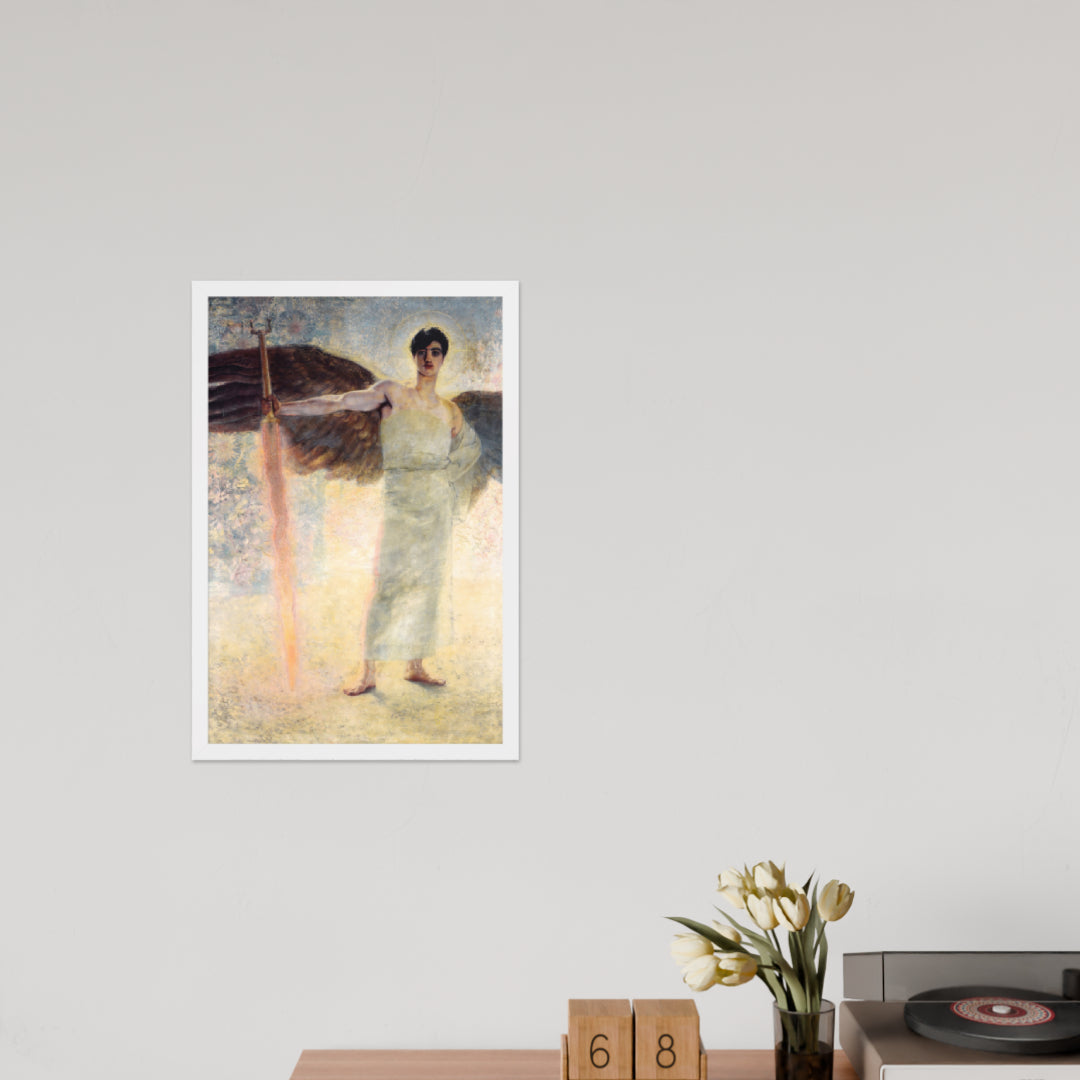 The Guardian of Paradise by Franz Von Stuck