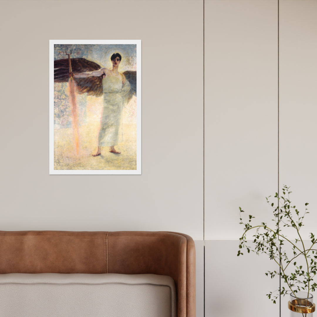 The Guardian of Paradise by Franz Von Stuck