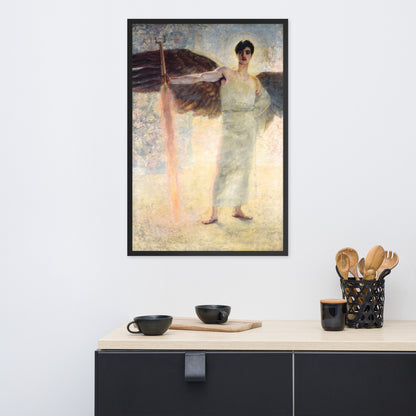 The Guardian of Paradise by Franz Von Stuck