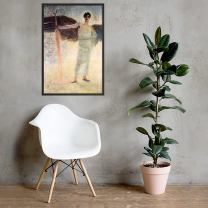 The Guardian of Paradise by Franz Von Stuck