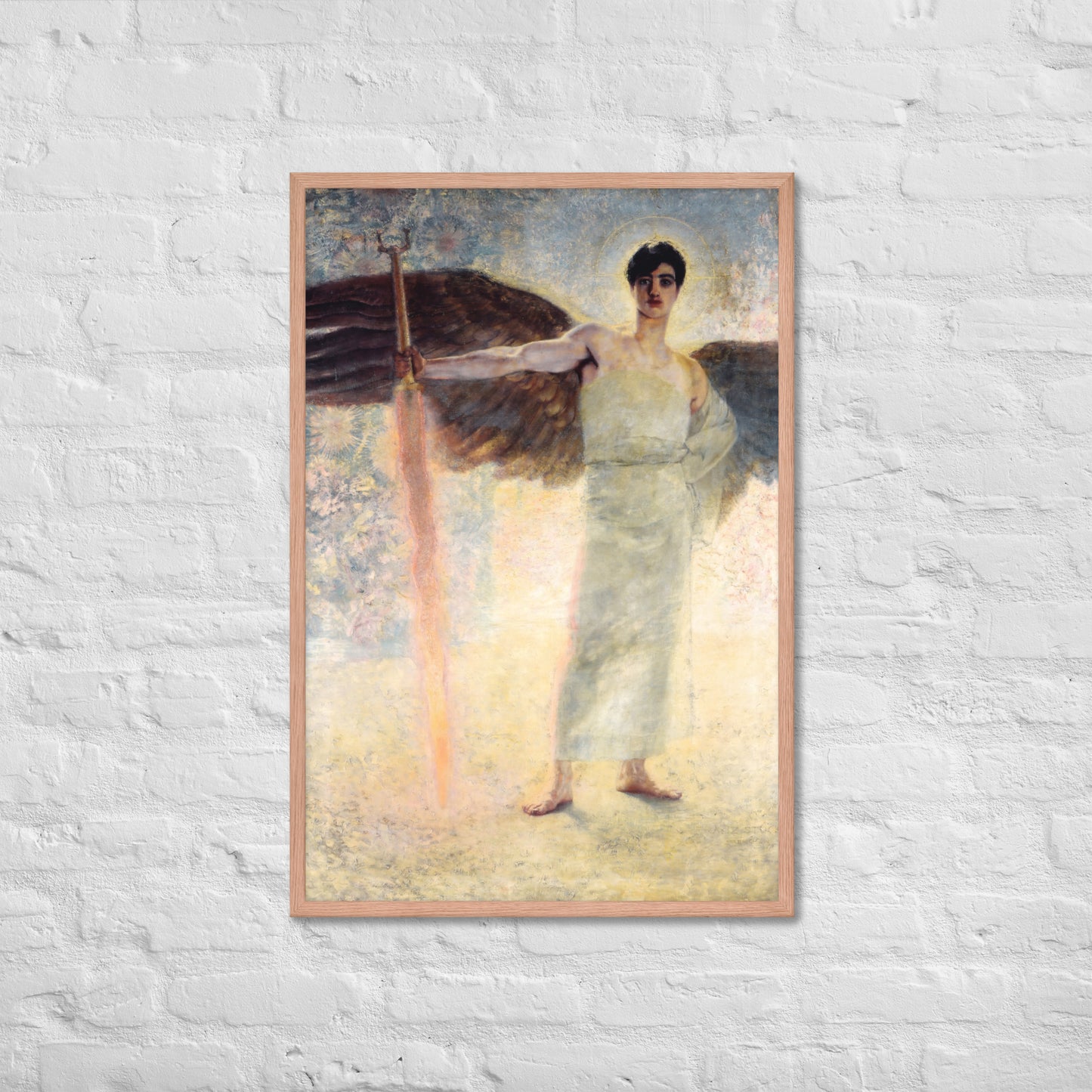 The Guardian of Paradise by Franz Von Stuck