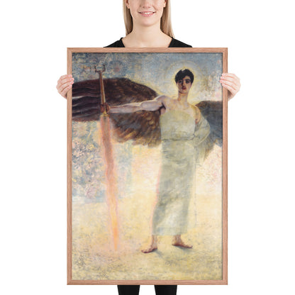 The Guardian of Paradise by Franz Von Stuck