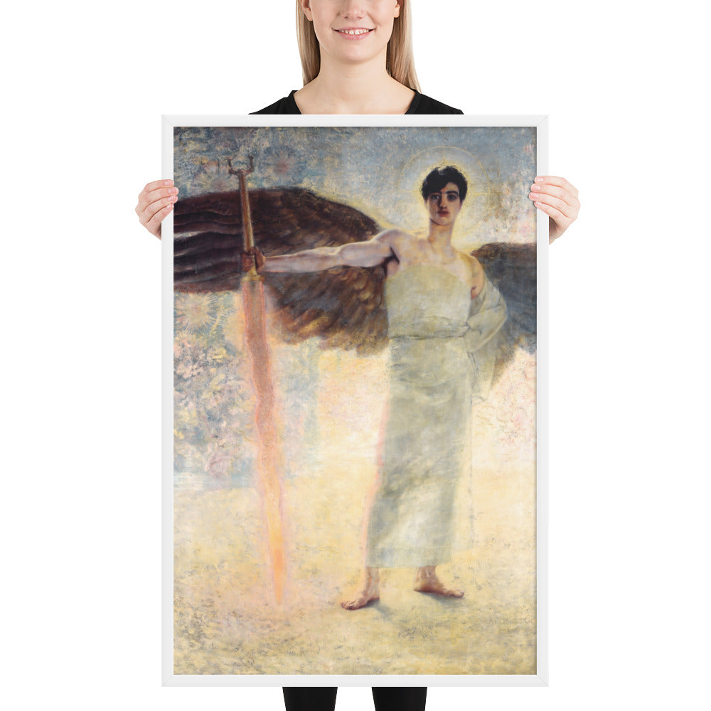 The Guardian of Paradise by Franz Von Stuck