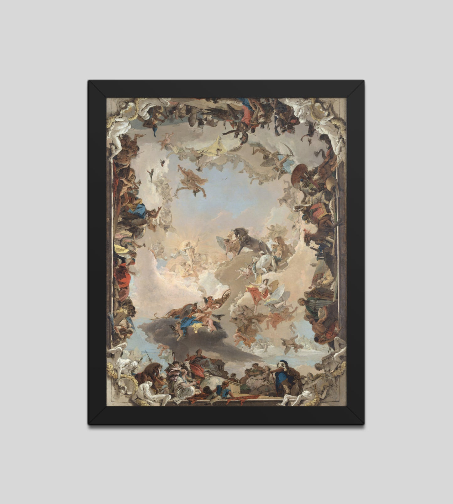 Allegory of The Planets and Continents by Giovanni Battista Tiepolo