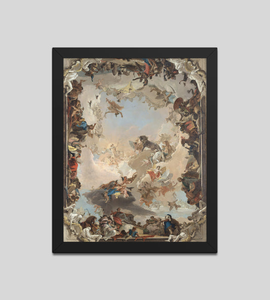 Allegory of The Planets and Continents by Giovanni Battista Tiepolo
