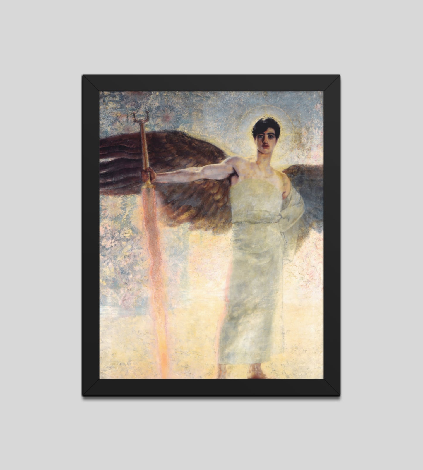 The Guardian of Paradise by Franz Von Stuck